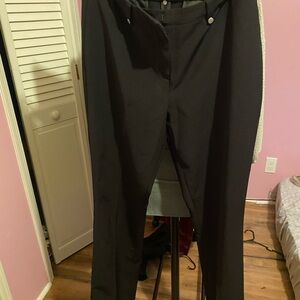 Anine Bing woman Charcoal Dress Pants